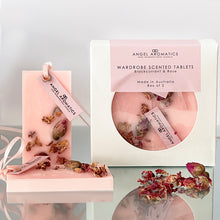Load image into Gallery viewer, NEW Wholesale Wardrobe Scented Wax Tablets - Blackcurrant and Rose fragrance