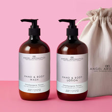 Load image into Gallery viewer, Hand and Body Wash + Lotion 2 x 500ml - Champagne Peony Gift Set