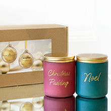 Load image into Gallery viewer, Twin Pack Christmas Soy Candles 2 x 220g