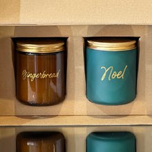 Load image into Gallery viewer, Twin Pack Christmas Soy Candles 2 x 220g