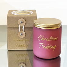 Load image into Gallery viewer, Christmas Pudding Soy Candle 220g