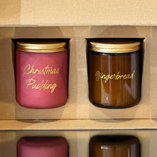 Load image into Gallery viewer, Twin Pack Christmas Soy Candles 2 x 220g