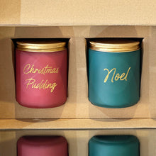 Load image into Gallery viewer, Twin Pack Christmas Soy Candles 2 x 220g