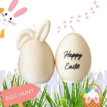 Load image into Gallery viewer, Limited Edition Large Bunny and Egg Candle Duo