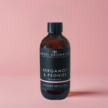 Load image into Gallery viewer, Refill 200ml Diffuser Reed Oil - Bergamot & Peonies