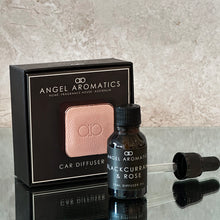 Load image into Gallery viewer, NEW Car Diffuser Pink Leather With Rose Gold Zinc Alloy