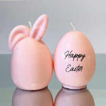 Load image into Gallery viewer, Limited Edition Large Bunny and Egg Candle Duo