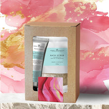 Load image into Gallery viewer, Body Scrub and Hand Cream Set - Sea Salt & Bergamot Fragrance