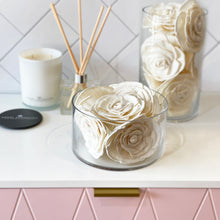 Load image into Gallery viewer, Balsa Wood Ivory Royal Rose