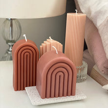 Load image into Gallery viewer, Art Deco Sculpture Candle