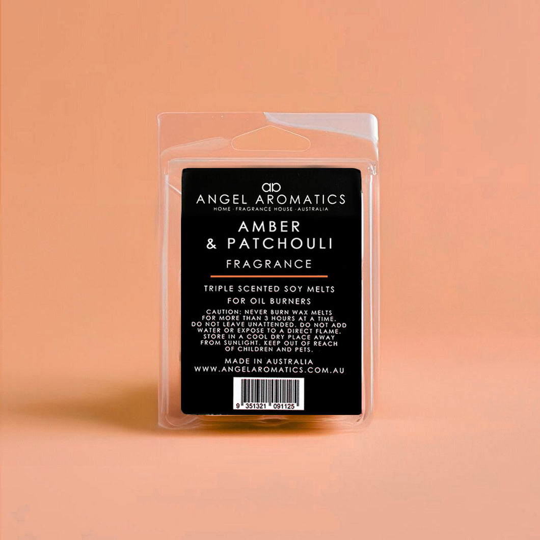 Amber and Patchouli Soy melts