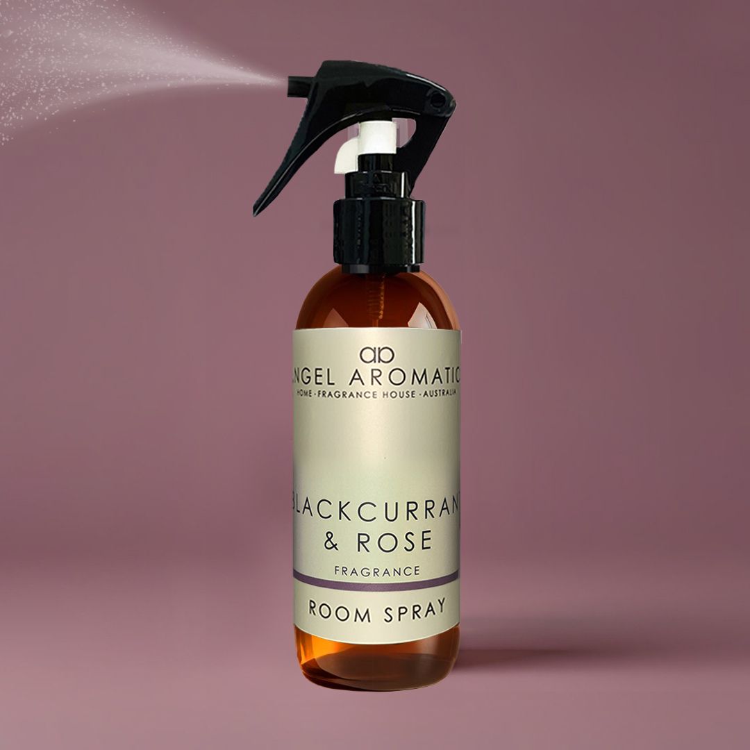 Blackcurrant and Rose Wholesale Room Spray – Angel Aromatics Wholesale