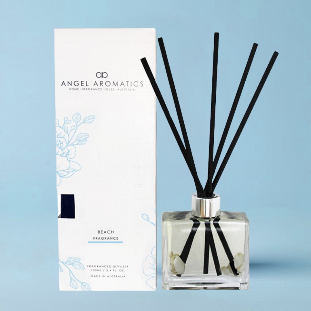 100ml Wholesale Reed Diffuser - Beach With Seashells – Angel Aromatics ...