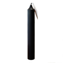 Load image into Gallery viewer, Halloween Taper Candles Black Tall
