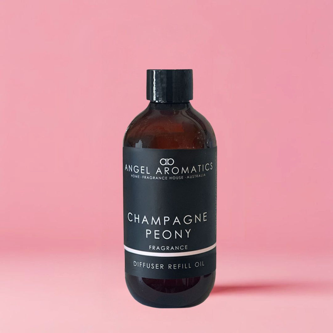 Refill 200ml Diffuser Reed Oil - Champagne Peony