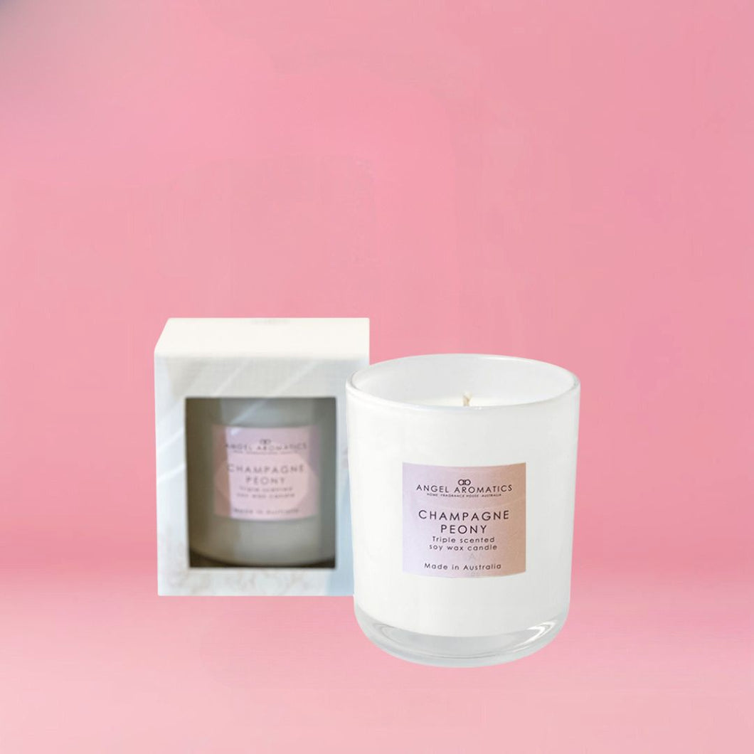 Wholesale Candles 180g - Champagne Peony
