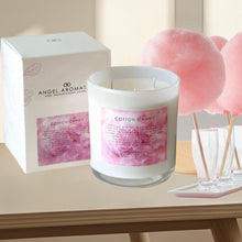 Load image into Gallery viewer, Large Glass Candle  (wholesale) - Cotton Candy
