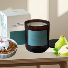 Load image into Gallery viewer, Large Glass Candle (wholesale) - Parisian Pear

