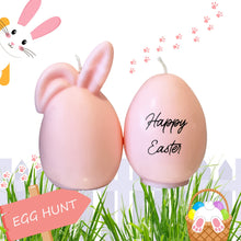 Load image into Gallery viewer, Limited Edition Large Bunny and Egg Candle Duo

