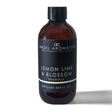 Load image into Gallery viewer, Refill 200ml Diffuser Reed Oil - Lemon Lime and Blossom
