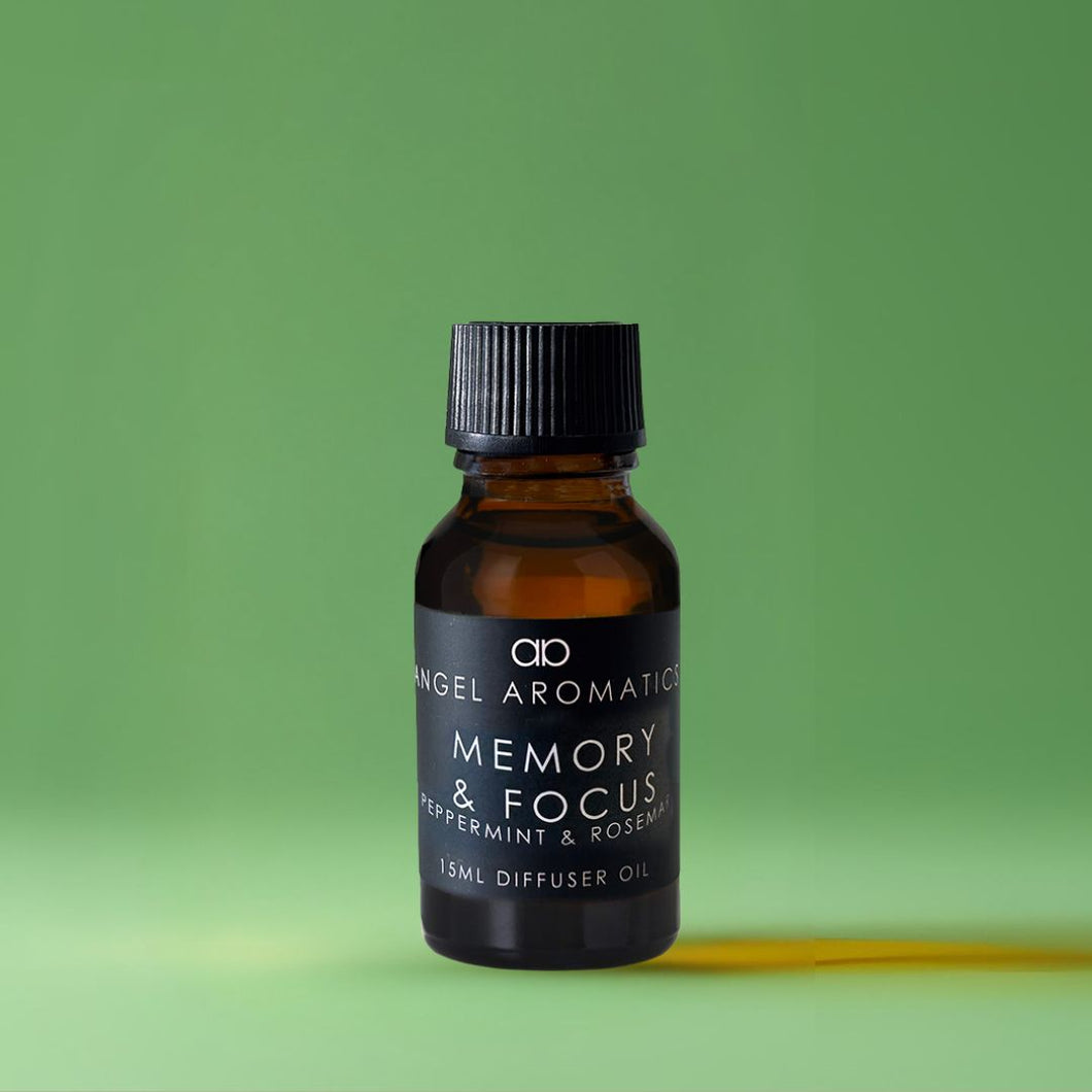 Memory and Focus Peppermint & Rosemary 15ml Wholesale Oil