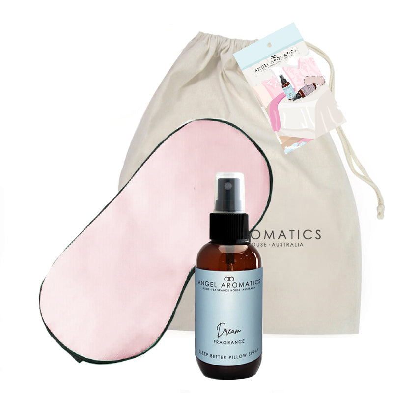 Sleep Mask and Sleep Spray Set