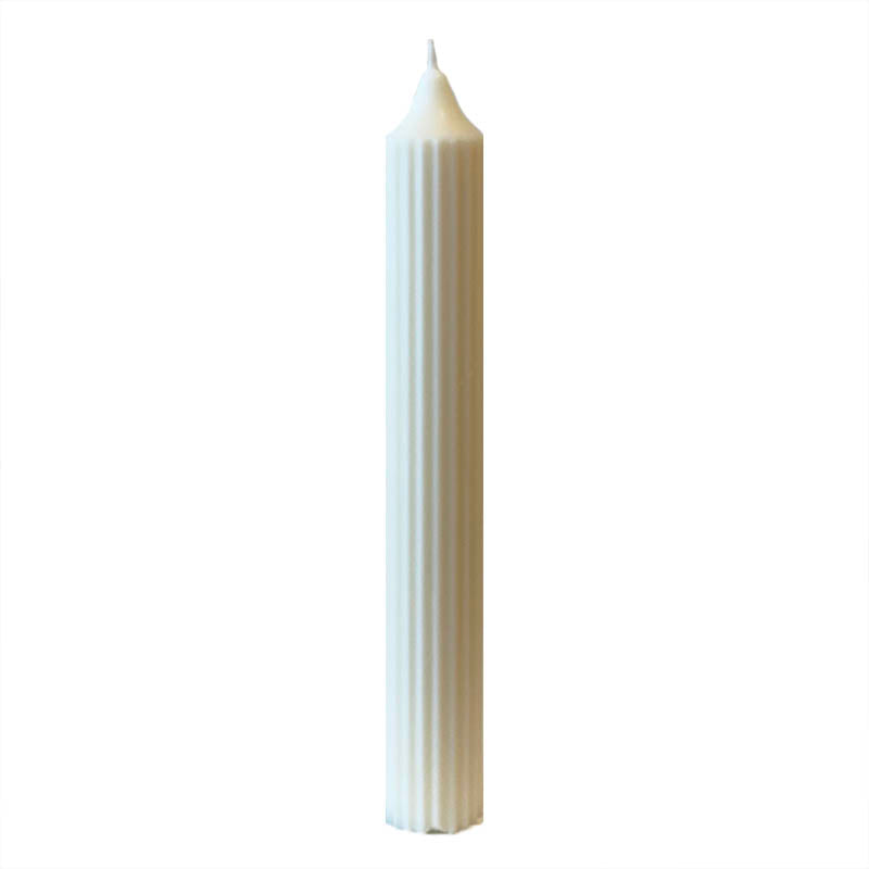 Halloween Taper Candles Cream Tall