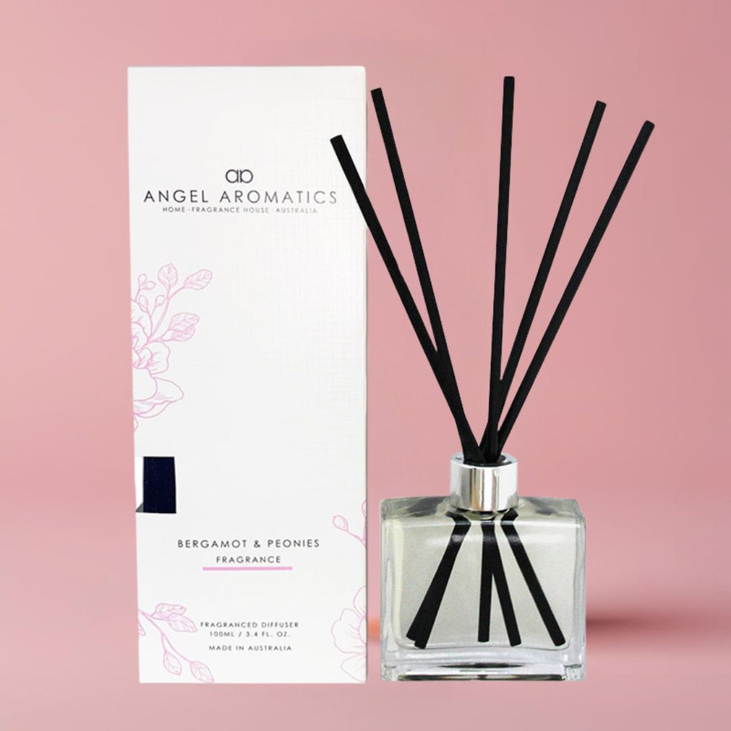 100ml Wholesale Reed Diffuser - Bergamot and Peonies
