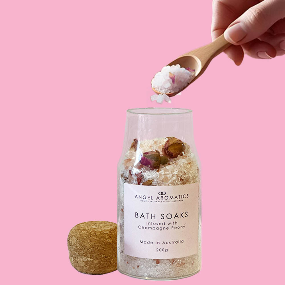 Bath Soaks - Infused with Champagne Peony Fragrance