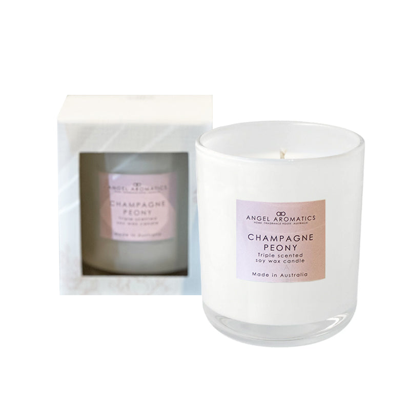 Wholesale Candles 180g - Champagne Peony