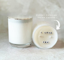 Load image into Gallery viewer, Secret Message Candle (wholesale) - I LOVE YOU
