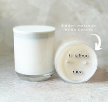 Load image into Gallery viewer, Secret Message Candle (wholesale) - I LOVE YOU
