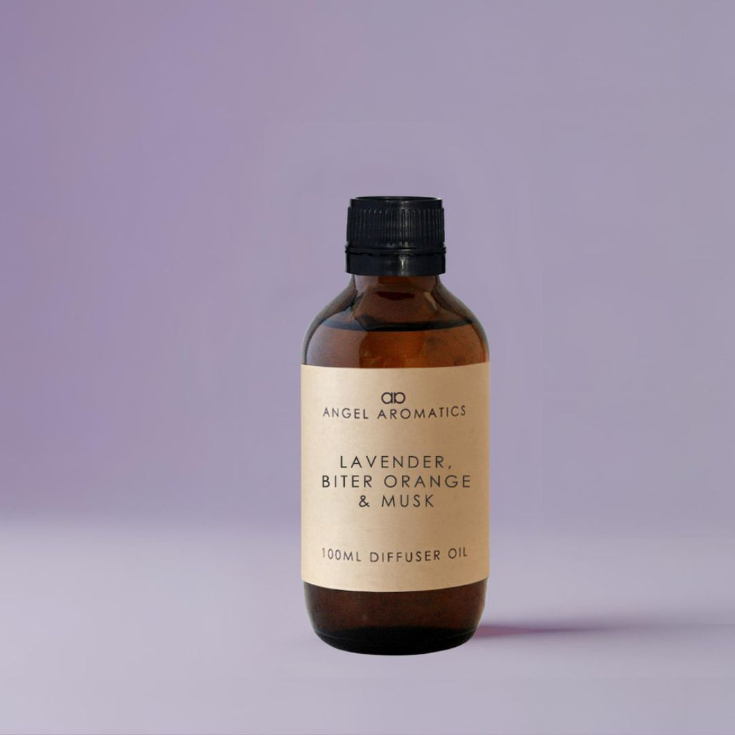 Lavender Bitter Orange and Musk 100ml Concentrated Oil