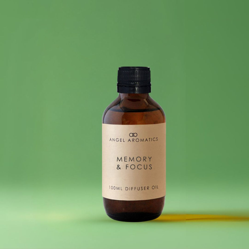 Memory and Focus Peppermint & Rosemary 100ml Oil