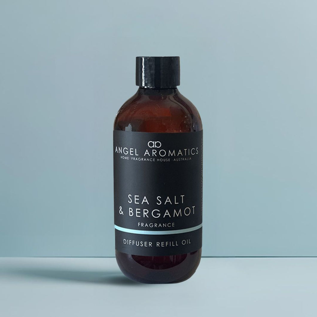 Refill 200ml reed diffuser  Oil - Sea Salt & Bergamot