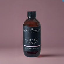 Load image into Gallery viewer, Refill 200ml Diffuser Reed Oil - Sweet Pea and Violet
