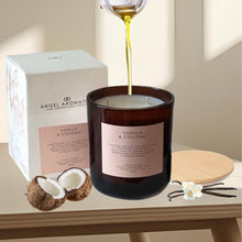 Load image into Gallery viewer, Large Glass Candle (wholesale) - Vanilla Coconut
