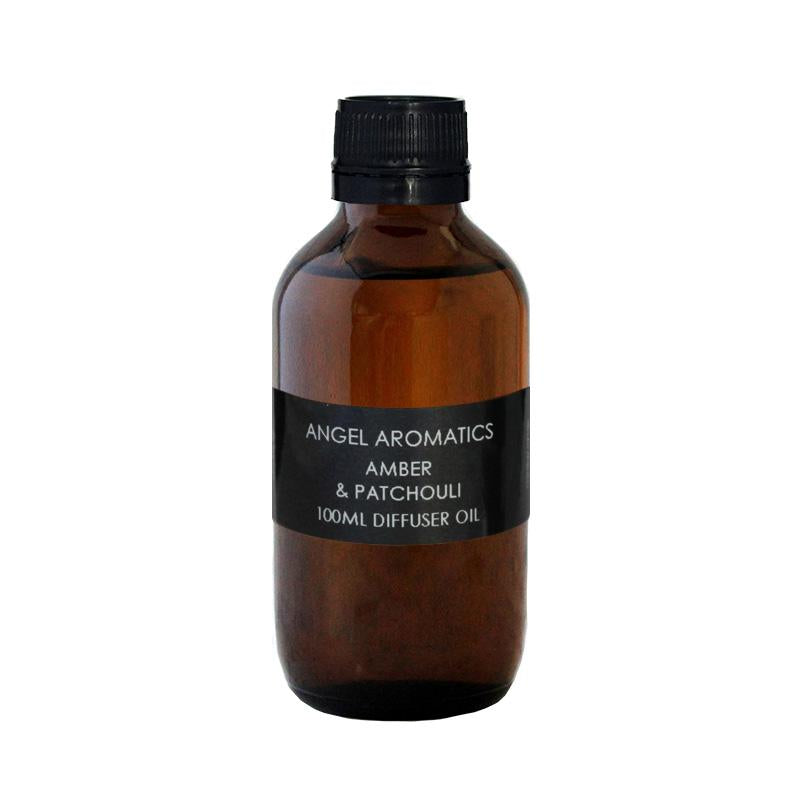 Amber and Patchouli 100ml Concentrated Oil (wholesale) (As low as $18.95)-Angel Aromatics