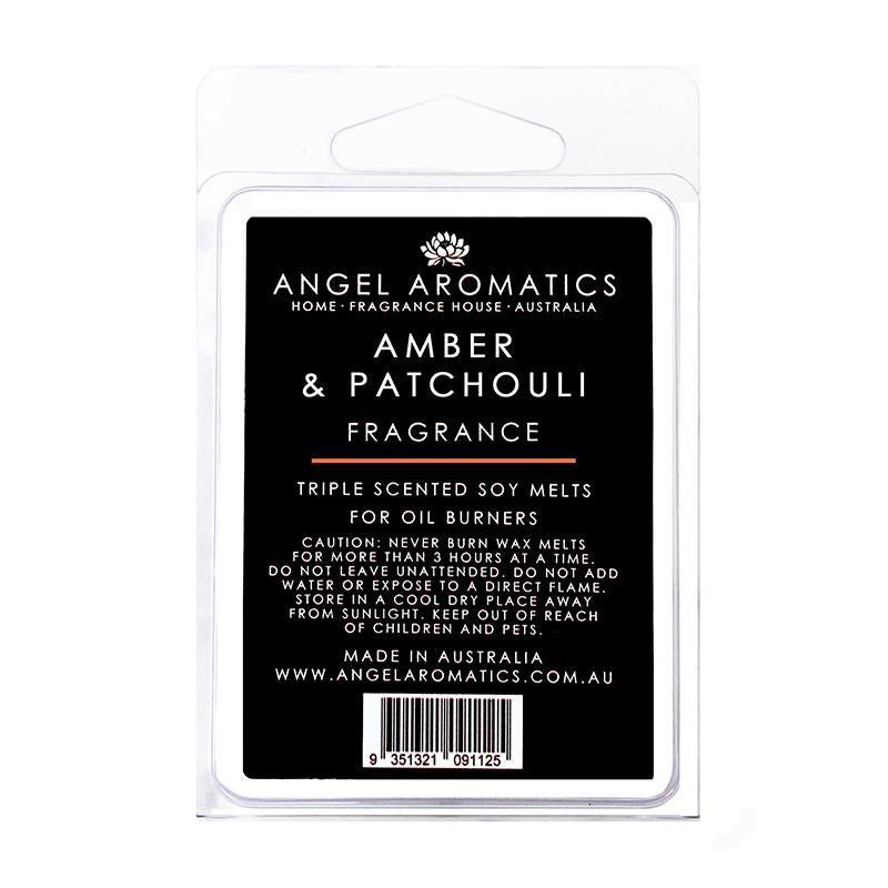 Amber and Patchouli Soy melts (wholesale) (As low as $6.55)-Soy Melts-Angel Aromatics
