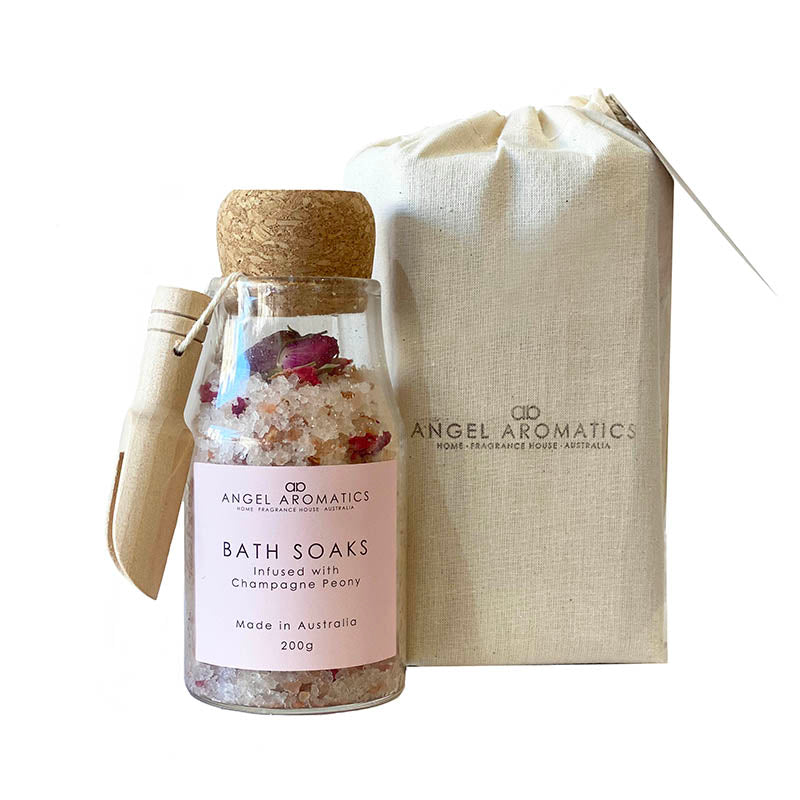 New Bath Soaks - Infused with Champagne Peony Fragrance