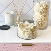 Load image into Gallery viewer, NEW Balsa Wood Ivory Peony
