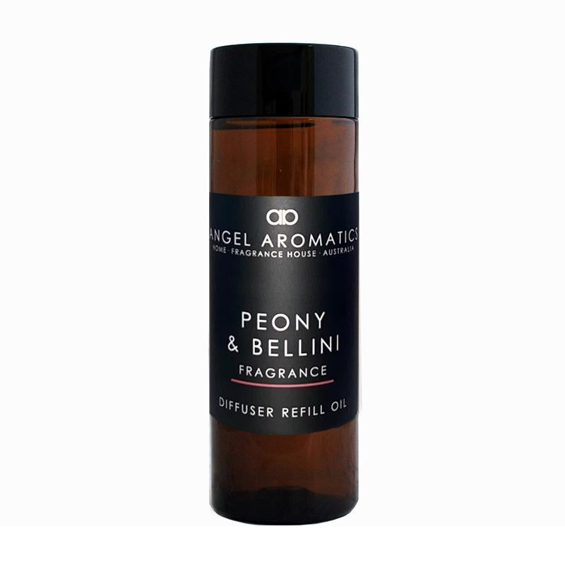 Refill 200ml Diffuser Reed Oil (wholesale) - Peony & Bellini (As low as $12.42)-Wholesale-Angel Aromatics