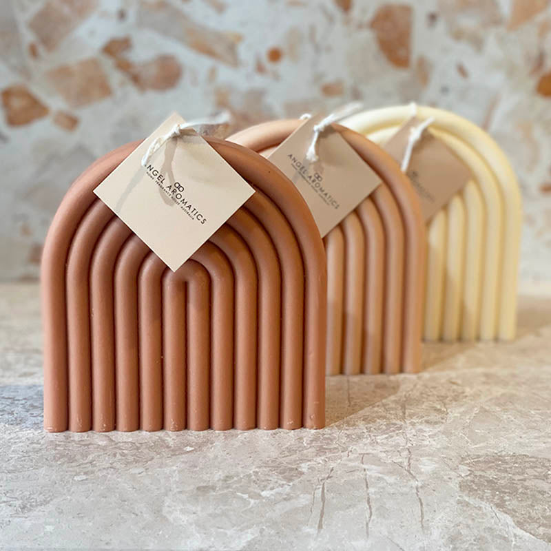 Rainbow Sculpture Candle Angel Aromatics Wholesale