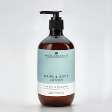 Load image into Gallery viewer, Sea Salt &amp; Bergamot Hand and Body Lotion 500ml
