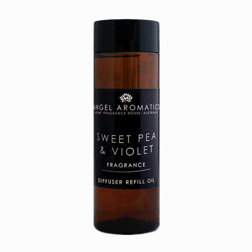 Refill 200ml Diffuser Reed Oil (wholesale) - Sweet Pea and Violet (As low as $12.42)-Wholesale-Angel Aromatics