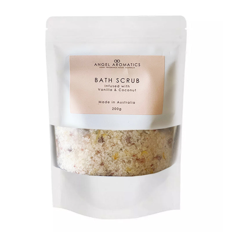 Body Scrub - Infused with Vanilla and Coconut Fragrance